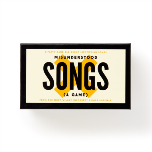 Galison Misunderstood Songs Game