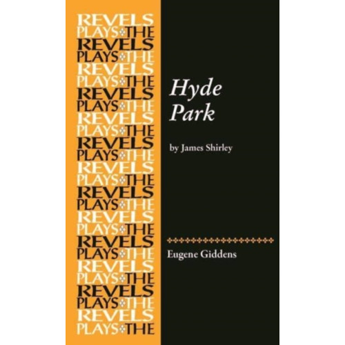 Manchester university press Hyde Park (inbunden, eng)