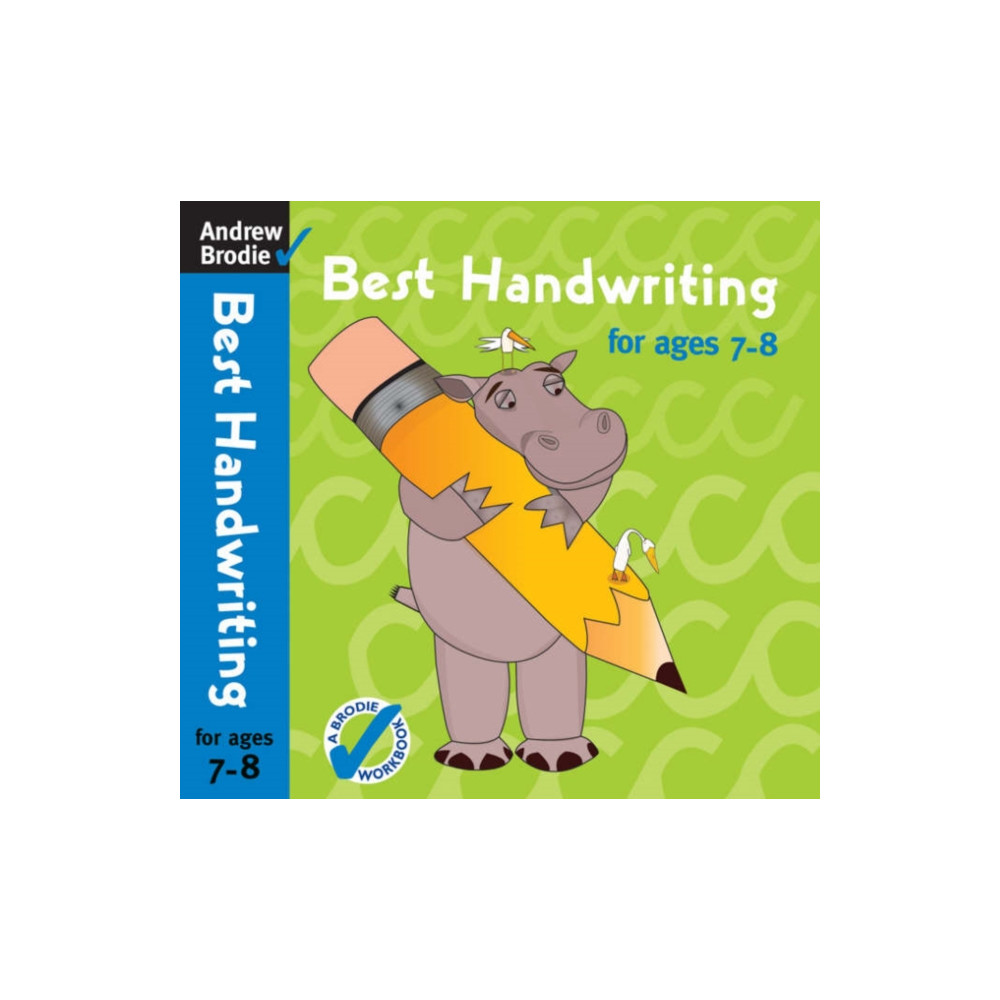 Produktbild för Best Handwriting for ages 7-8 (häftad, eng)