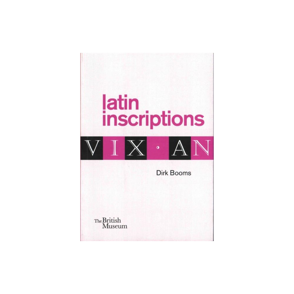 Produktbild för Latin inscriptions (häftad, eng)
