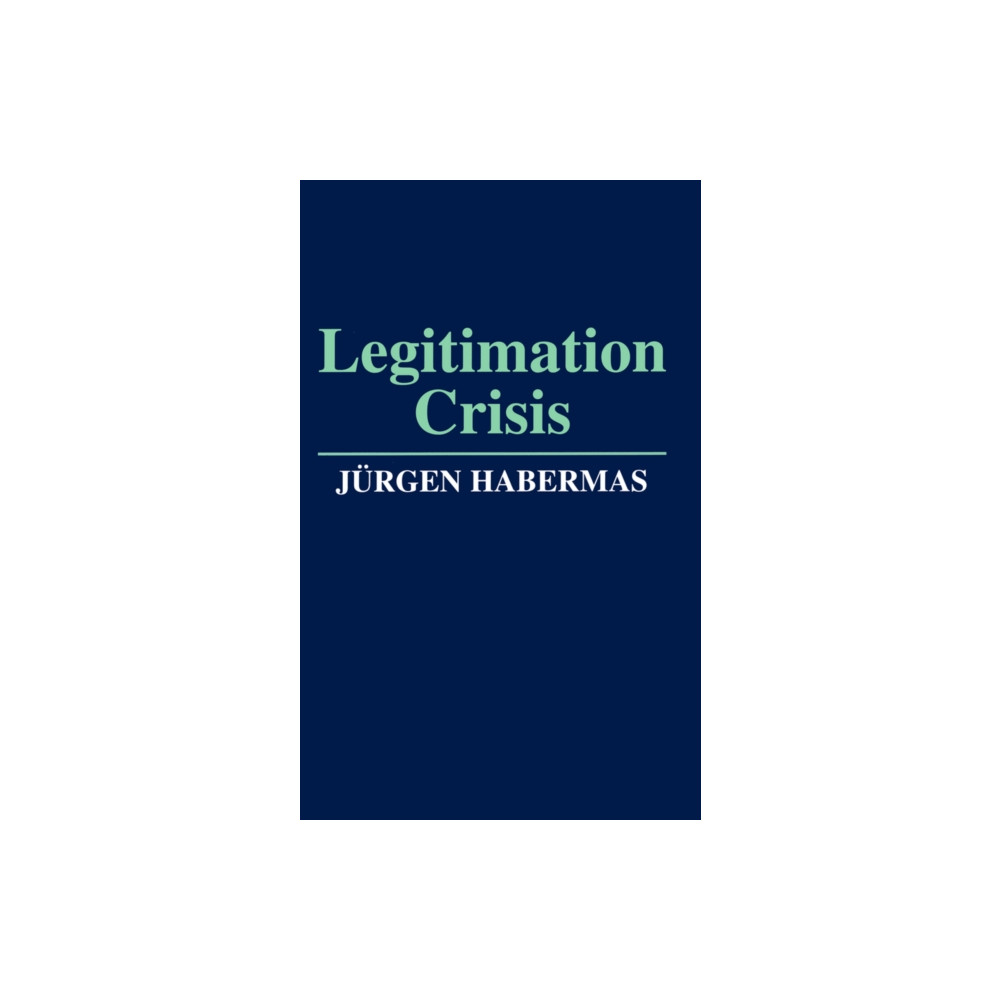 Produktbild för Legitimation Crisis (häftad, eng)