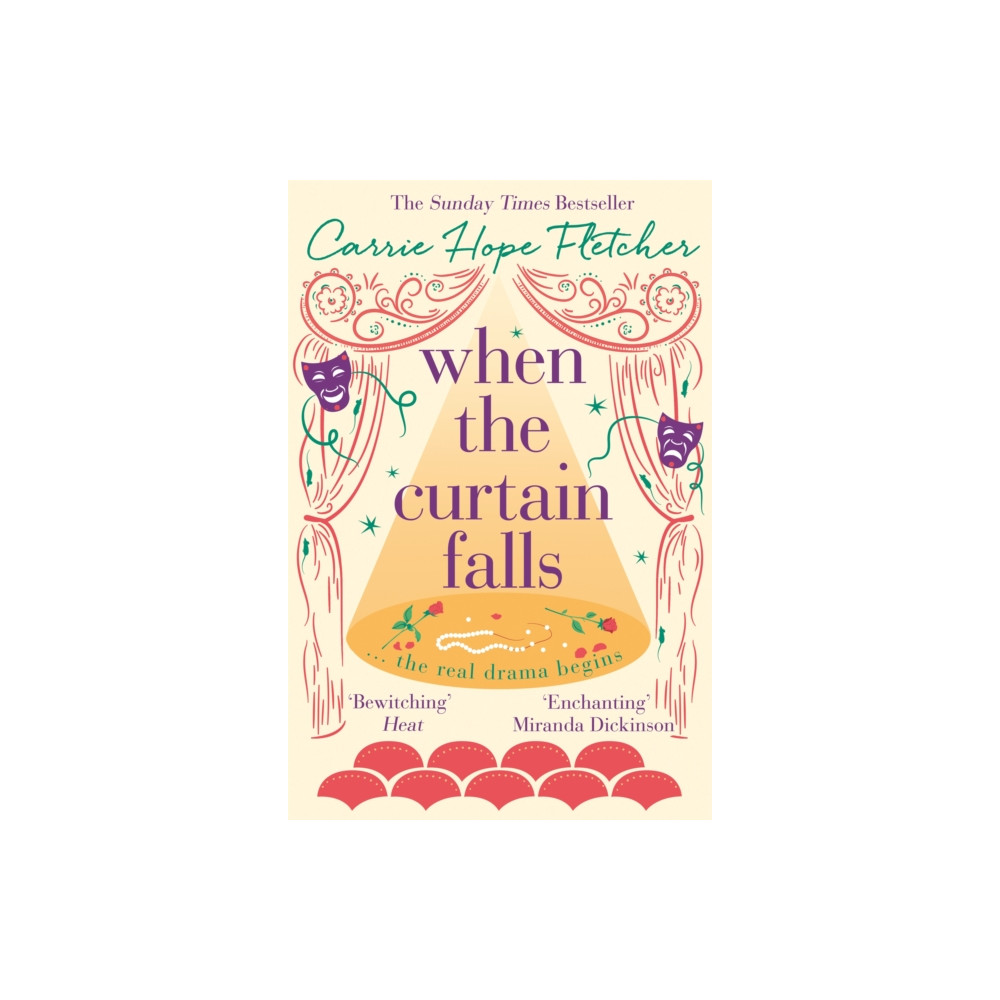 Produktbild för When The Curtain Falls (inbunden, eng)