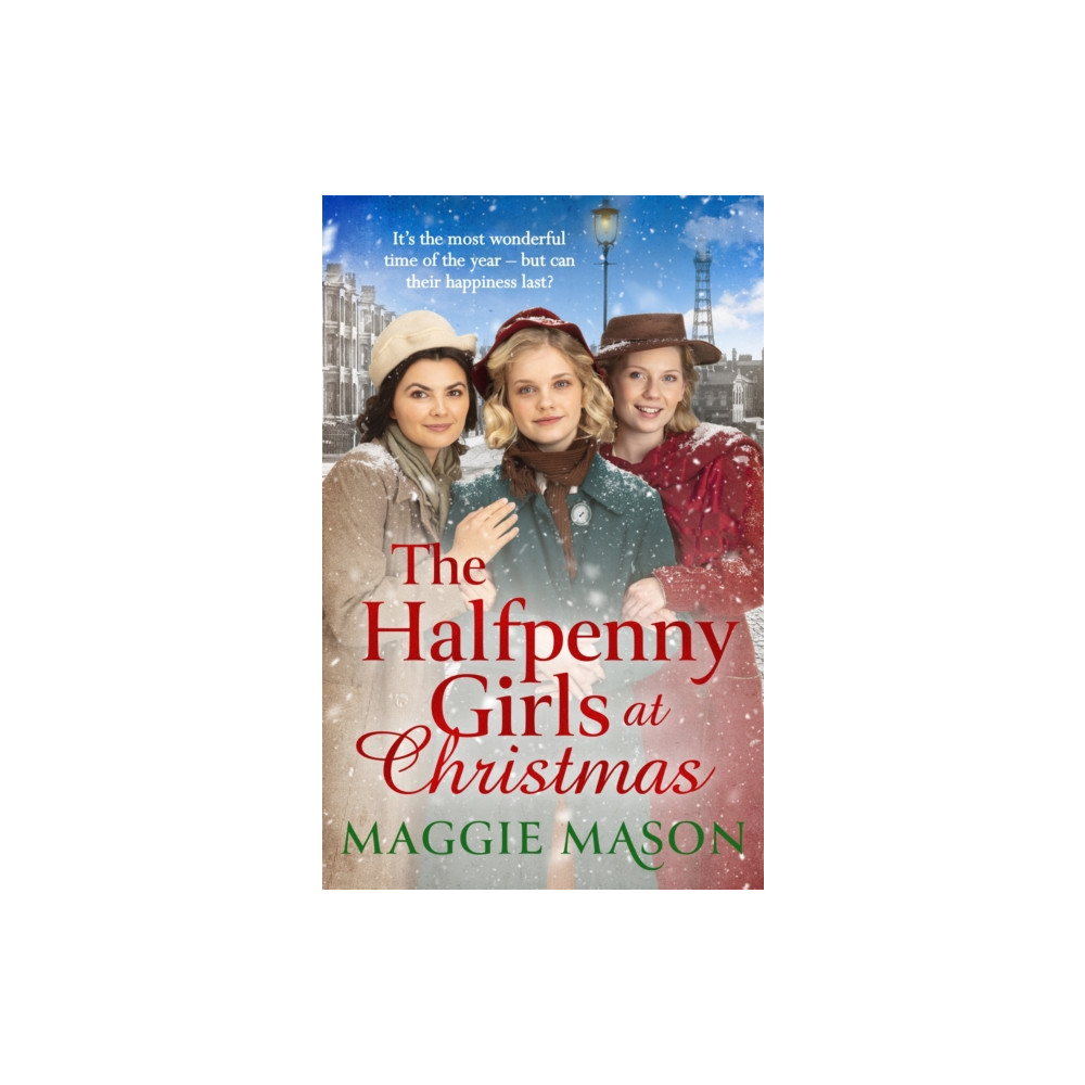 Produktbild för The Halfpenny Girls at Christmas (häftad, eng)