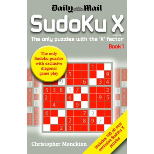 Headline Publishing Group Sudoku X Book 1 (häftad, eng)