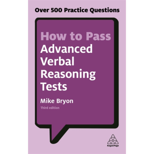 Kogan Page Ltd How to Pass Advanced Verbal Reasoning Tests (häftad, eng)