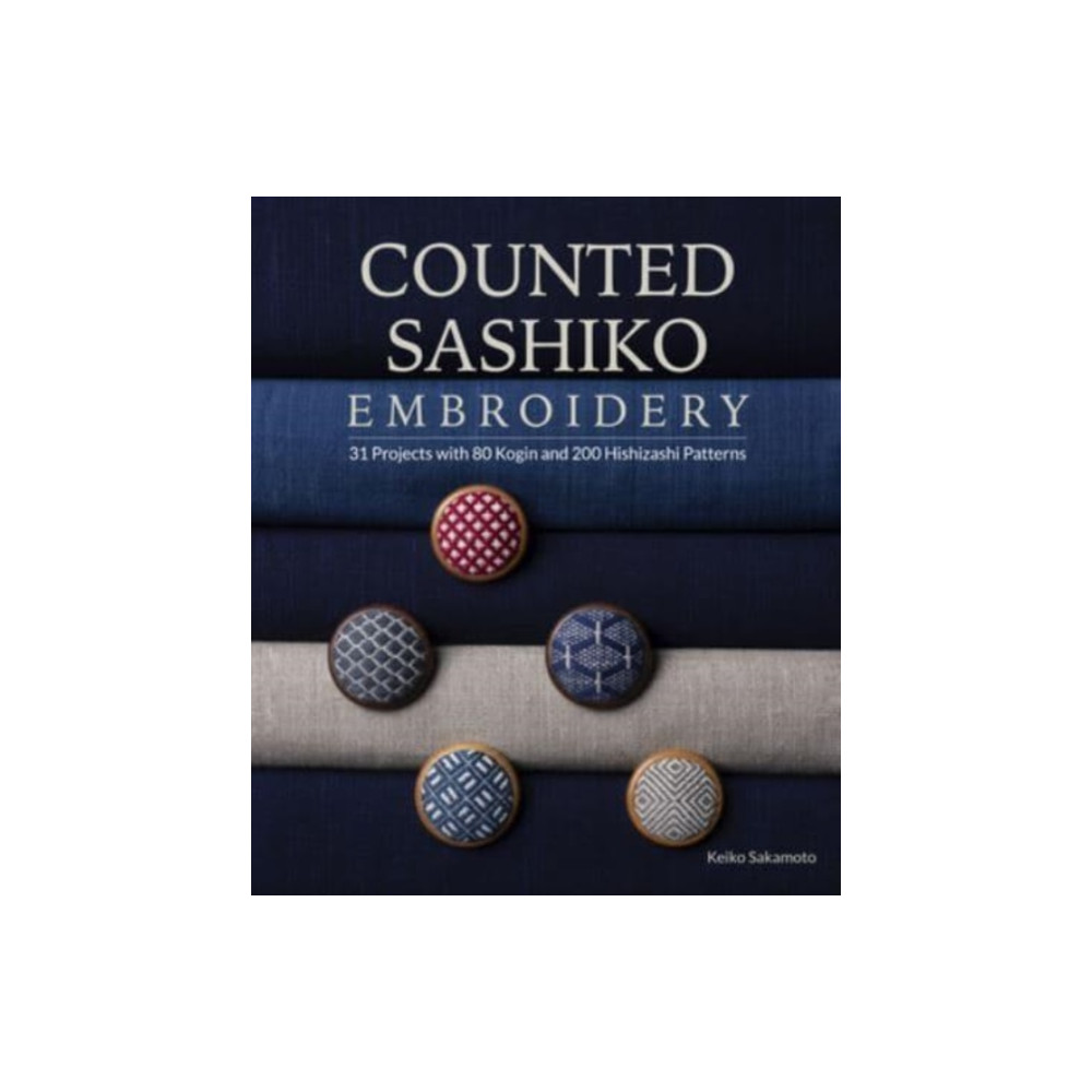 Produktbild för Counted Sashiko Embroidery (häftad, eng)
