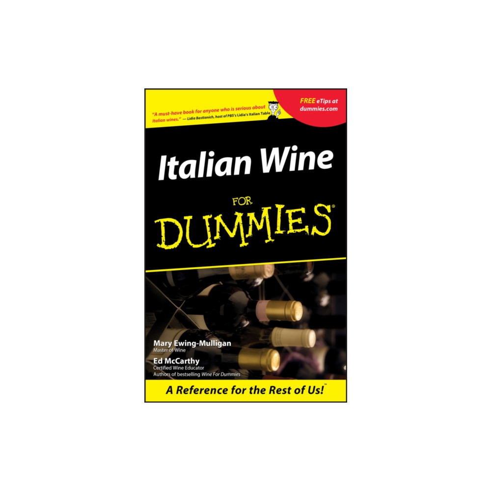 Produktbild för Italian Wine For Dummies (häftad, eng)