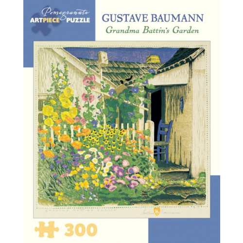 Pomegranate Communications Inc,US Gustave Baumann Grandma Battins Garden 300-Piece Jigsaw