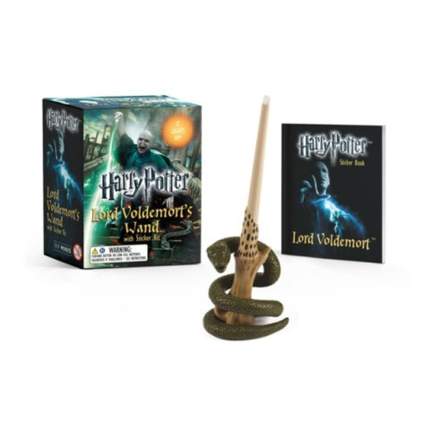 Running Press Harry Potter Voldemort's Wand with Sticker Kit