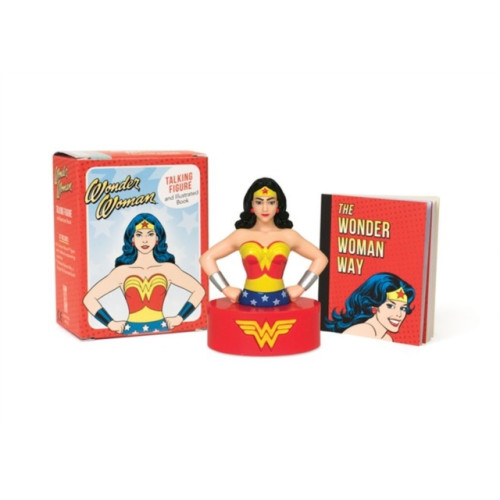 Running Press Wonder Woman Talking Figure and Illustrated Book