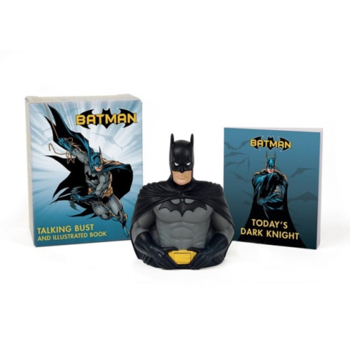 Running Press Batman: Talking Bust and Illustrated Book