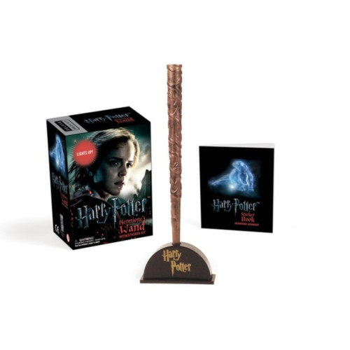 Running Press Harry Potter Hermione's Wand with Sticker Kit