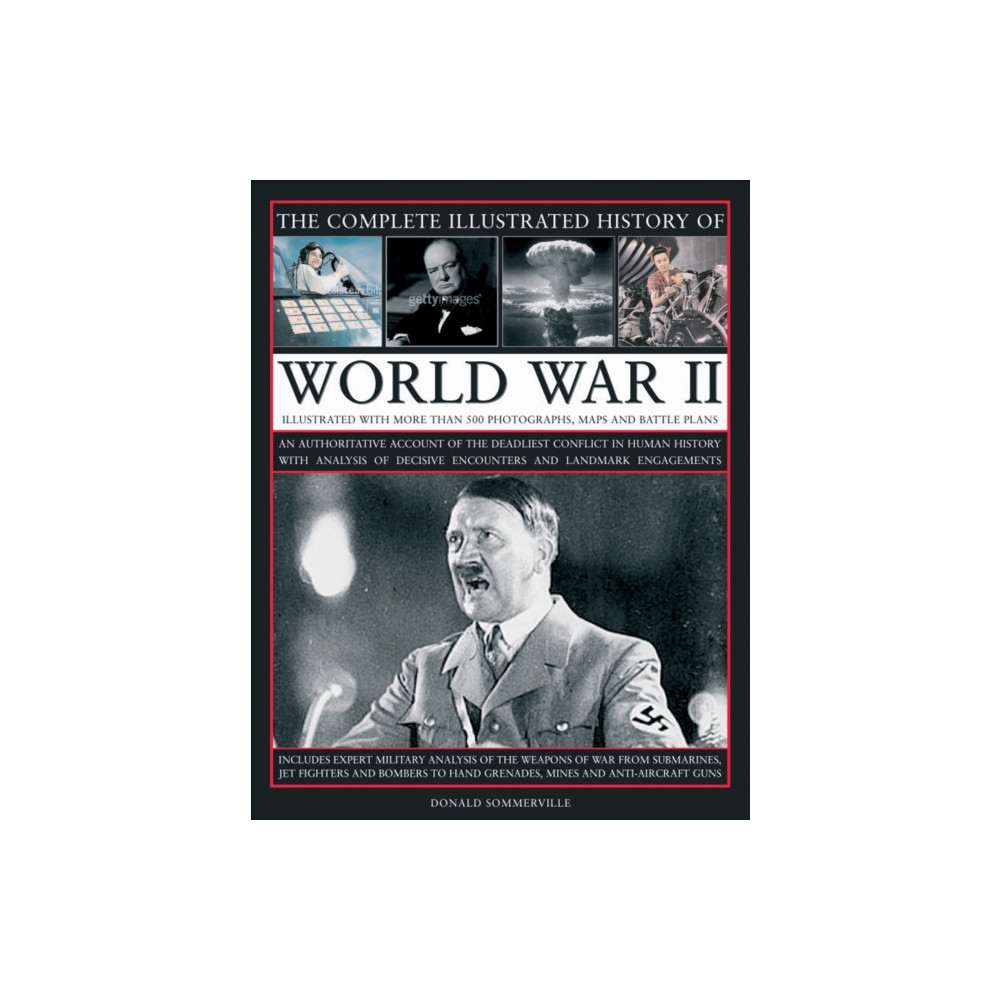 Produktbild för Complete Illustrated History of World War Two (inbunden, eng)