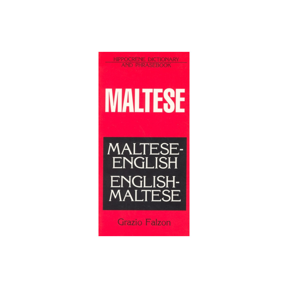 Produktbild för Maltese-English/English-Maltese Dictionary and Phrasebook (häftad, eng)