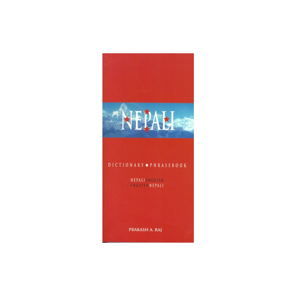 Produktbild för Nepali-English/English-Nepali Dictionary & Phrasebook (häftad, eng)