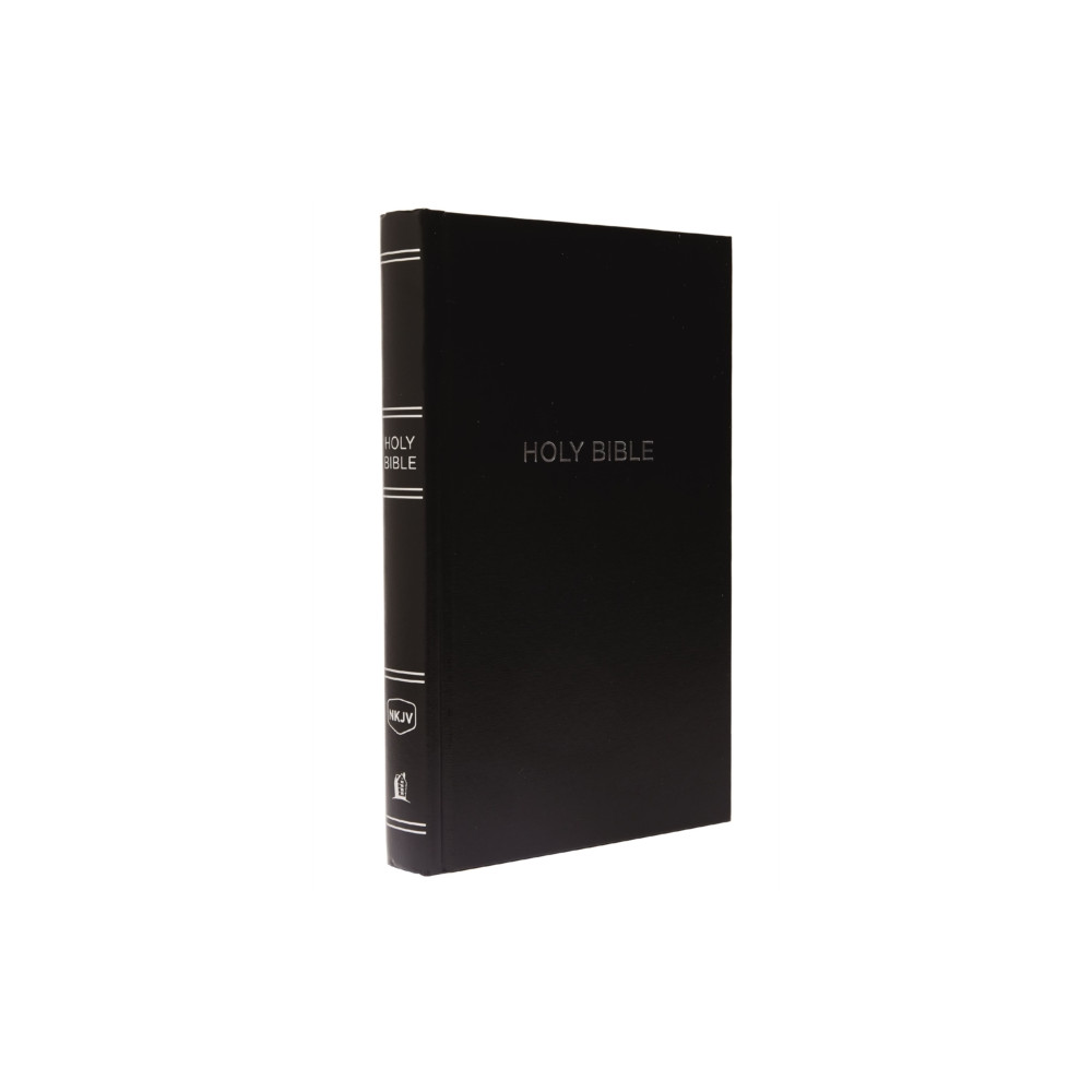 Produktbild för NKJV, Pew Bible, Hardcover, Black, Red Letter, Comfort Print (inbunden, eng)