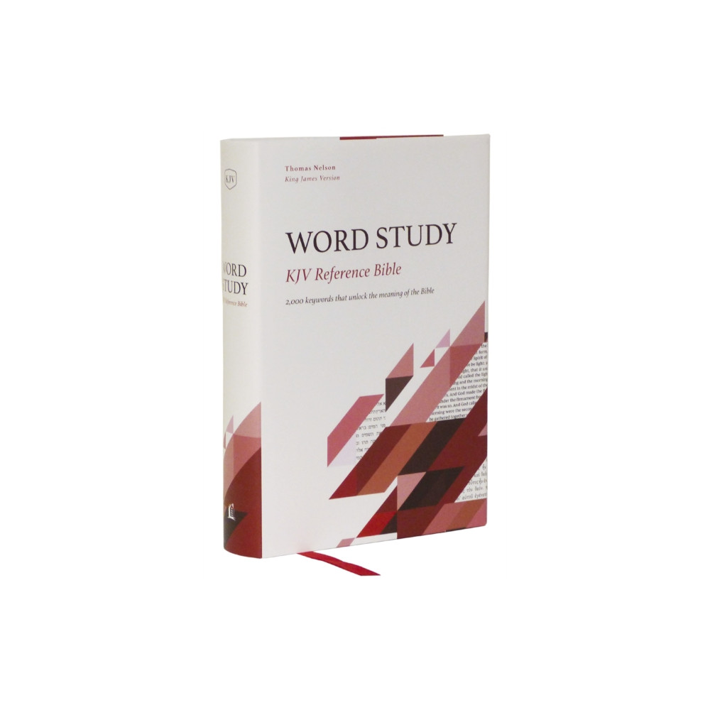 Produktbild för KJV, Word Study Reference Bible, Hardcover, Red Letter, Comfort Print (inbunden, eng)