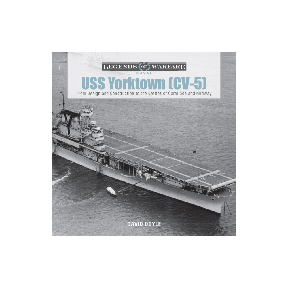 Produktbild för USS Yorktown (CV-5) (inbunden, eng)