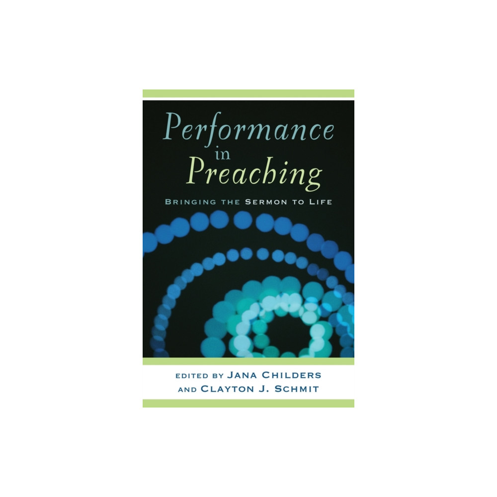 Produktbild för Performance In Preaching (häftad, eng)