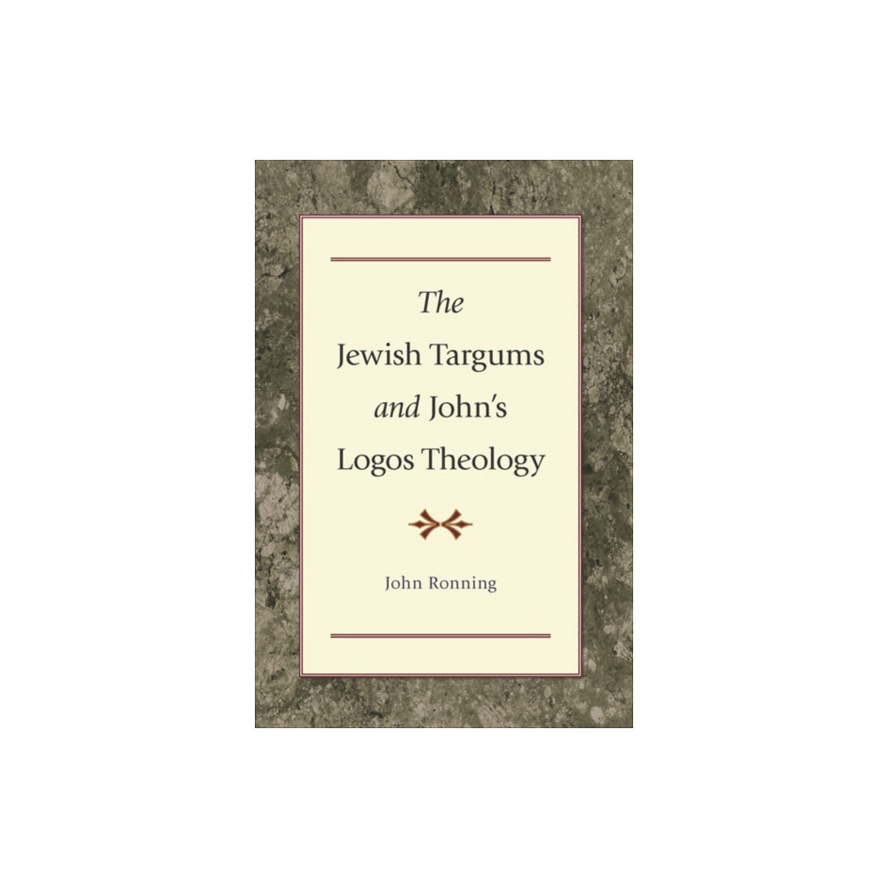 Produktbild för The Jewish Targums and John`s Logos Theology (häftad, eng)