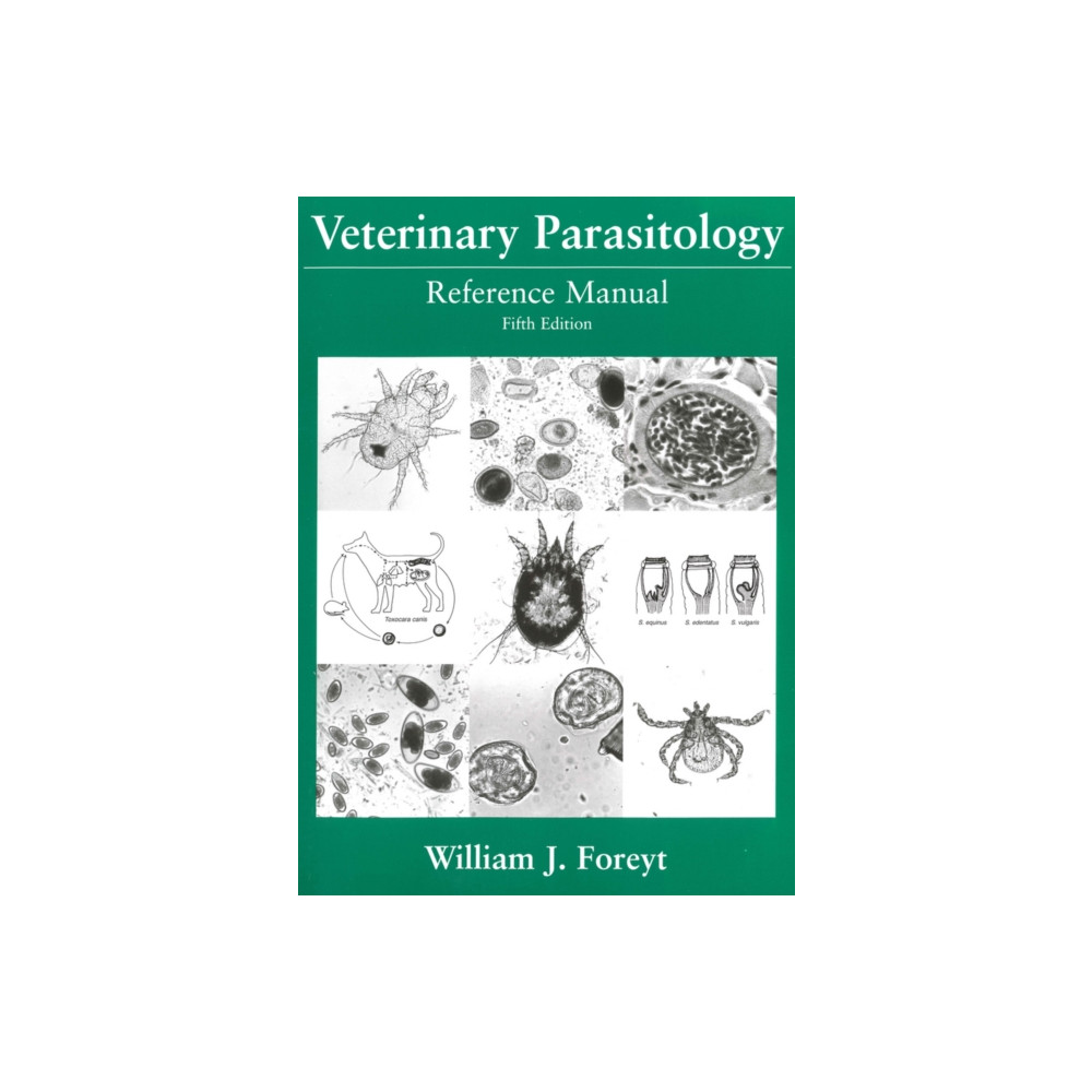 Produktbild för Veterinary Parasitology Reference Manual (bok, spiral, eng)