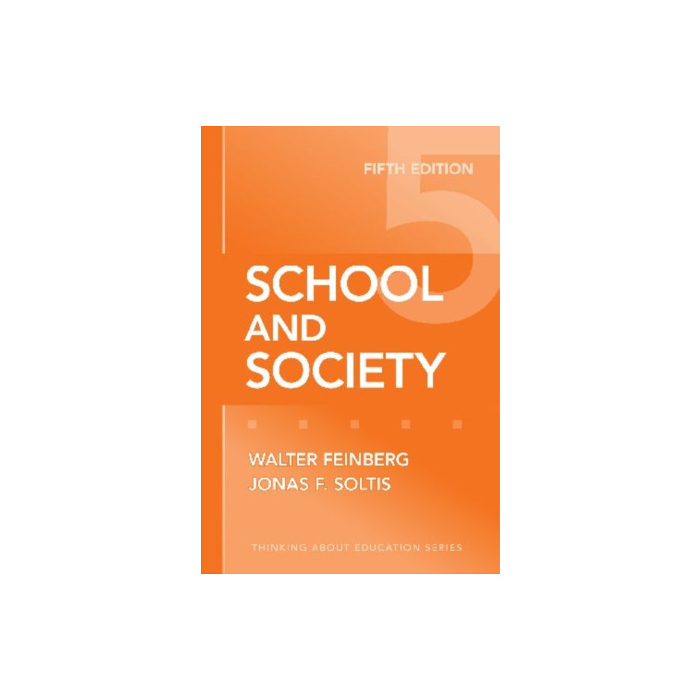 Produktbild för School and Society (häftad, eng)