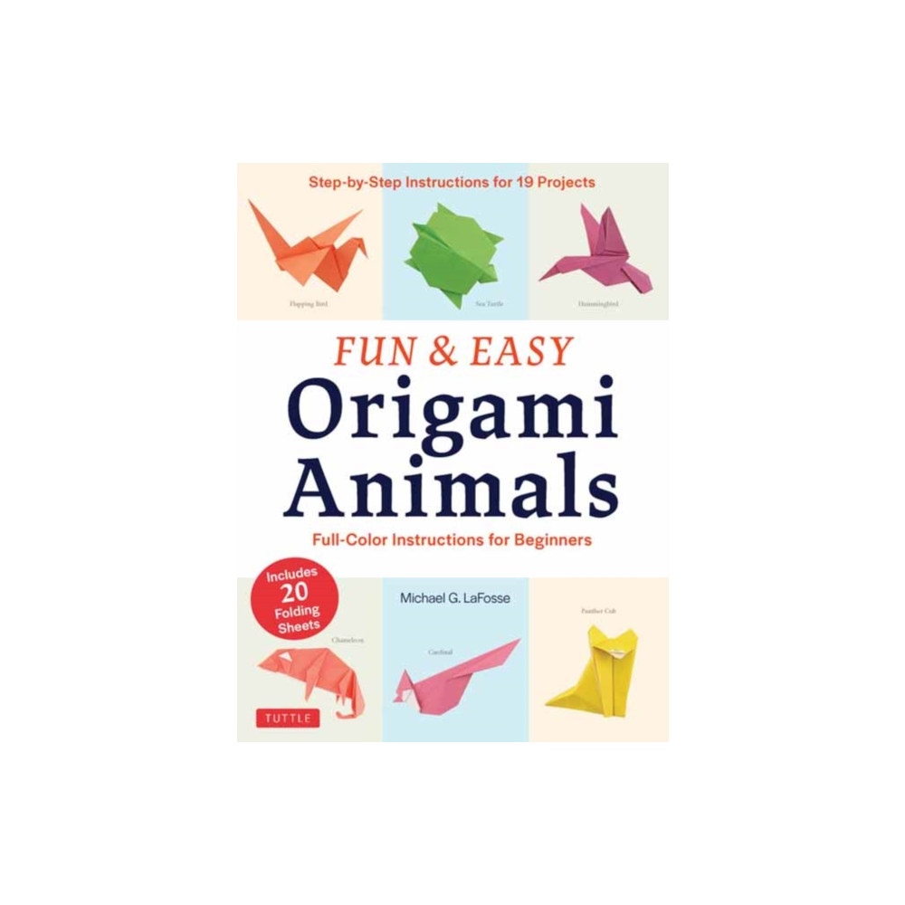 Produktbild för Fun & Easy Origami Animals (häftad, eng)