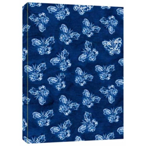 Tuttle Publishing Shibori Indigo Butterflies Dotted Paperback Journal (häftad, eng)