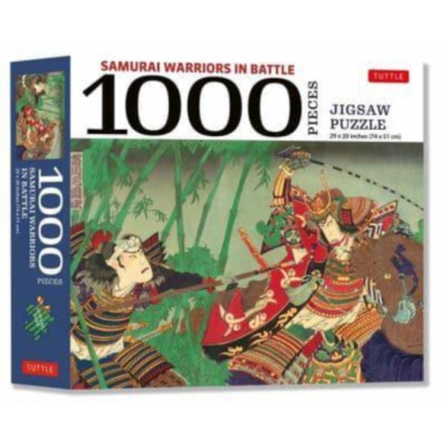 Tuttle Publishing Samurai Warriors in Battle- 1000 Piece Jigsaw Puzzle