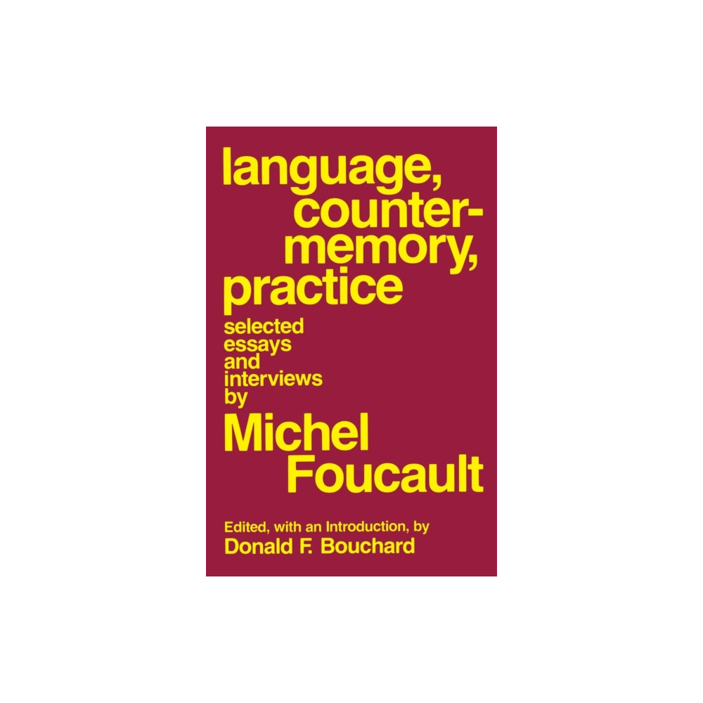Produktbild för Language, Counter-Memory, Practice (häftad, eng)