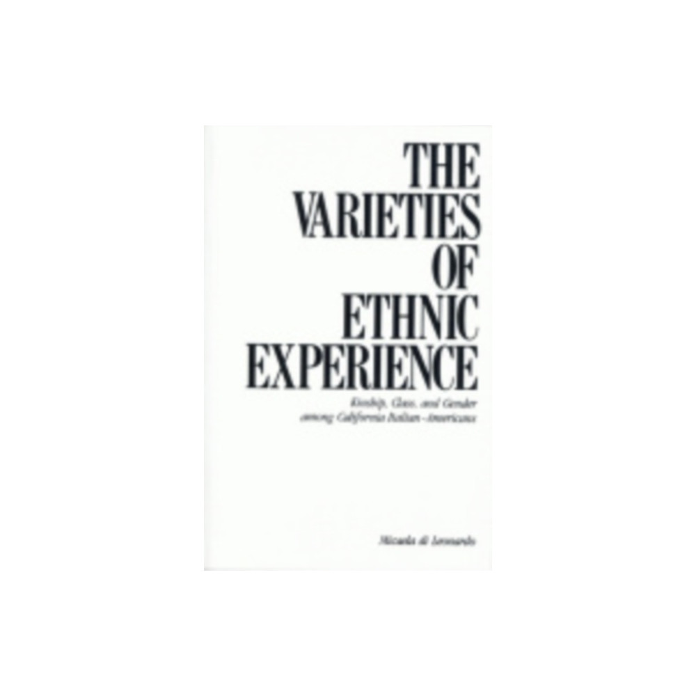 Produktbild för The Varieties of Ethnic Experience (häftad, eng)