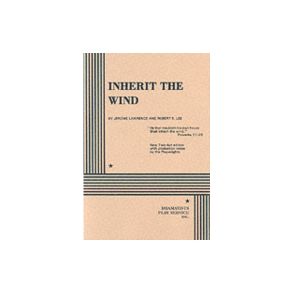 Produktbild för Inherit the Wind (häftad, eng)