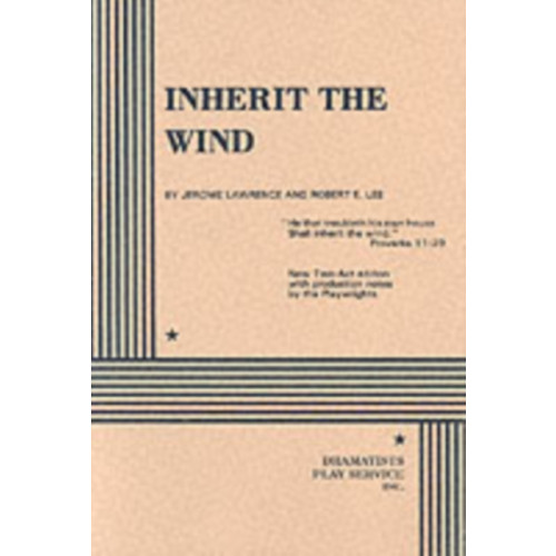 Josef Weinberger Plays Inherit the Wind (häftad, eng)