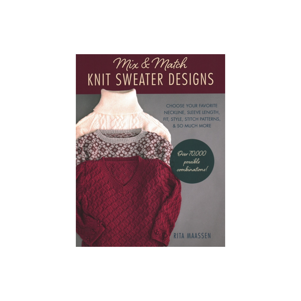 Produktbild för Mix & Match Knit Sweater Designs (häftad, eng)