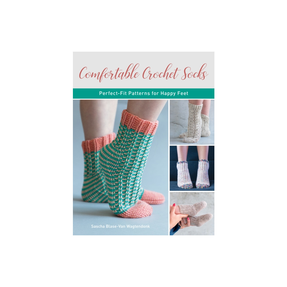 Produktbild för Comfortable Crochet Socks (häftad, eng)