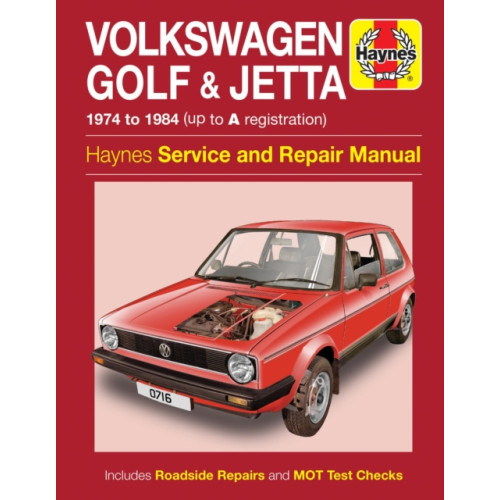 Haynes Publishing Group VW Golf & Jetta Mk 1 Petrol 1.1 & 1.3 (74 - 84) Haynes Repair Manual (häftad, eng)