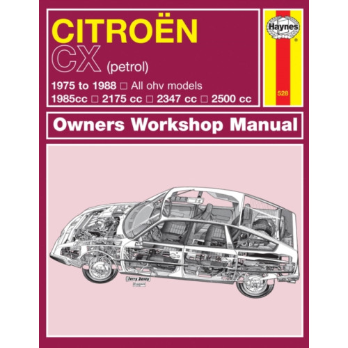 Haynes Publishing Group Citroen CX Petrol (75 - 88) Haynes Repair Manual (häftad, eng)