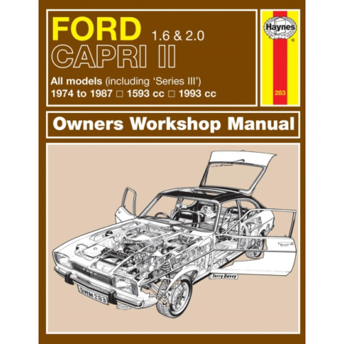 Haynes Publishing Group Ford Capri II (and III) 1.6 & 2.0 (74 - 87) Haynes Repair Manual (häftad, eng)