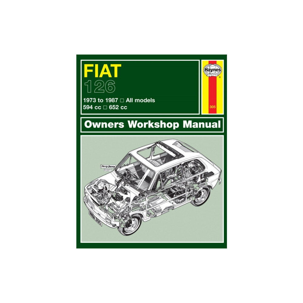 Produktbild för Fiat 126 (73 - 87) Haynes Repair Manual (häftad, eng)