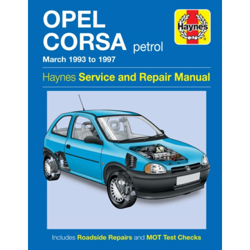 Haynes Publishing Group Opel Corsa Petrol (Mar 93 - 97) Haynes Repair Manual (häftad, eng)