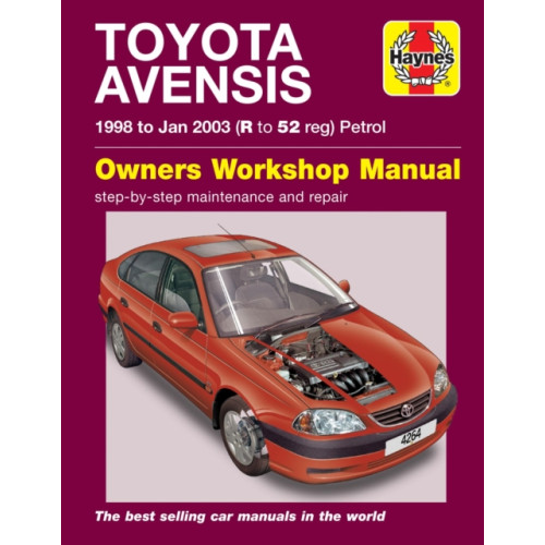 Haynes Publishing Group Toyota Avensis Petrol (98 - Jan 03) Haynes Repair Manual (häftad, eng)