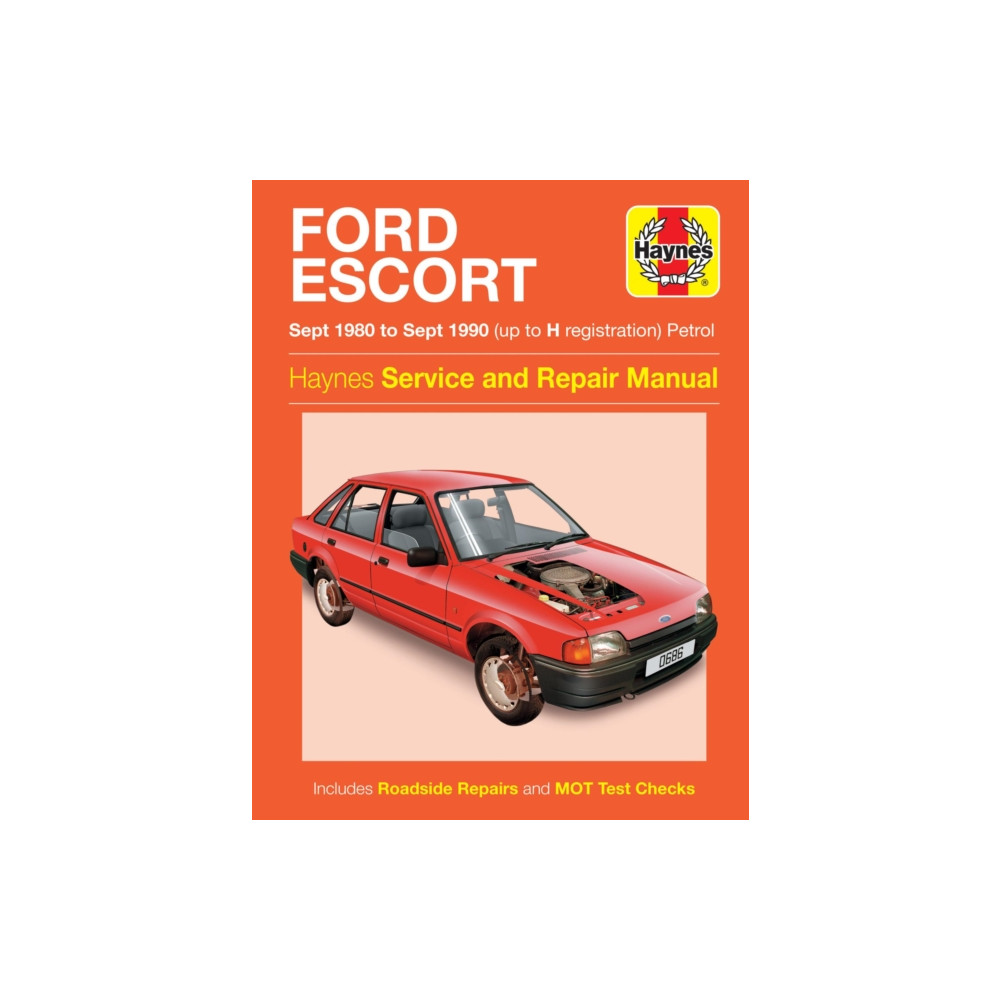 Produktbild för Ford Escort Petrol (Sept 80 - Sept 90) Haynes Repair Manual (häftad, eng)