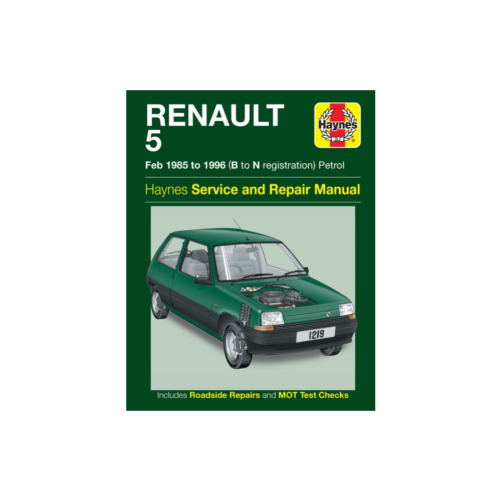 Produktbild för Renault 5 Petrol Service And Repair Manual (häftad, eng)