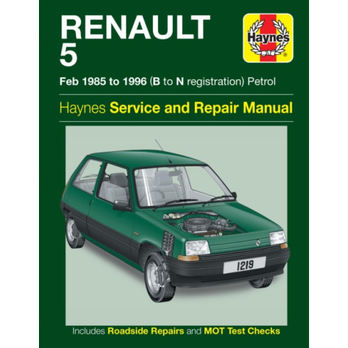 Haynes Publishing Group Renault 5 Petrol Service And Repair Manual (häftad, eng)