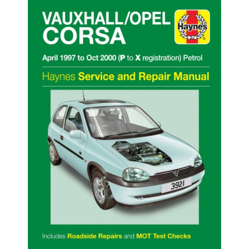 Haynes Publishing Group Vauxhall/Opel Corsa Petrol (Apr 97 - Oct 00) Haynes Repair Manual (häftad, eng)