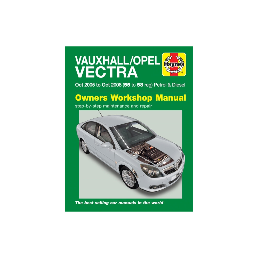 Produktbild för Vauxhall/Opel Vectra Petrol & Diesel (Oct 05 - Oct 08) Haynes Repair Manual (häftad, eng)