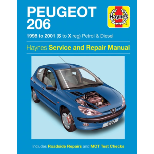 Haynes Publishing Group Peugeot 206 Petrol & Diesel (98 - 01) Haynes Repair Manual (häftad, eng)