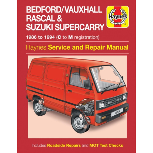 Haynes Publishing Group Bedford/Vauxhall Rascal & Suzuki Supercarry (86 - Oct 94) Haynes Repair Manual (häftad, eng)