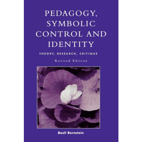 Rowman & littlefield Pedagogy, Symbolic Control, and Identity (häftad, eng)