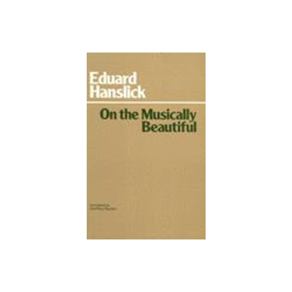 Produktbild för On The Musically Beautiful (häftad, eng)